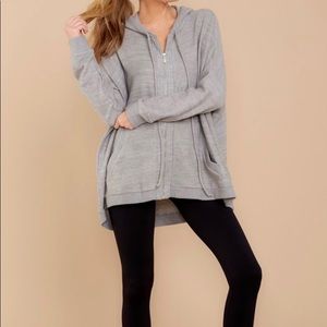 Grey Zip Jacket